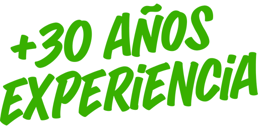 Más de 30 años de experiencia